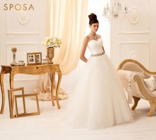 Dzisiejsza suknia ślubna CARMEN ATELIER SPOSA 2014