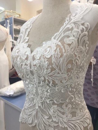 A few photos from the GALA wedding dresses studio