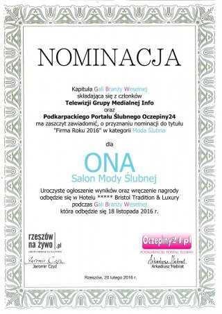 Nomination for the Company of the Year 2016