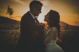 Mrs. Brygida and her husband