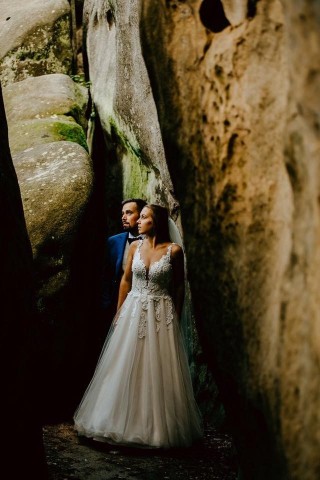 Pani Dominika i jej kilka zdjęć z ślubu