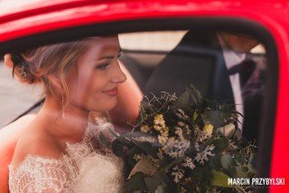 Mrs. Marta chose the wedding dress model 2917 from the Maxima Bridal collection