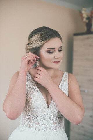 Pani Monika podesłała nam kilka zdjęć ze swojego ślubu