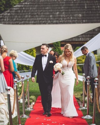 Pani Sabina wraz z mężem