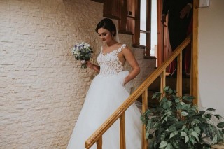 Beautiful lady Catherine - Lorange wedding dress