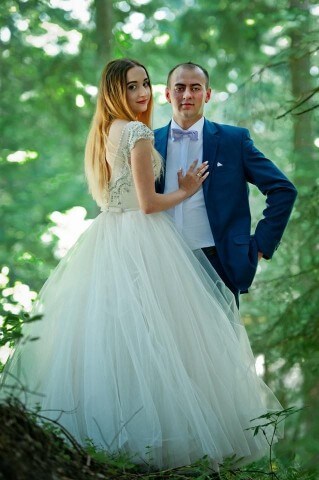 Beautiful lady Mariola and her husband