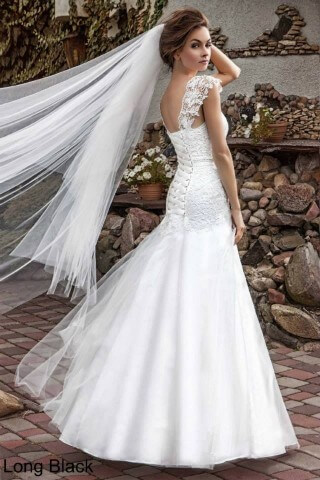 Su très Amore Poland wedding dress LONG BLACK