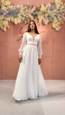 Video presentation of the Gala 2023 wedding dresses collection